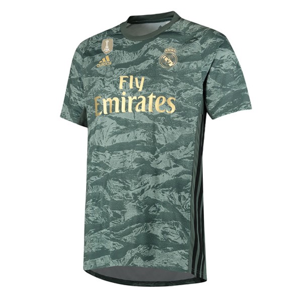 Camiseta Real Madrid Replica Segunda Ropa Portero 2019/20 Verde